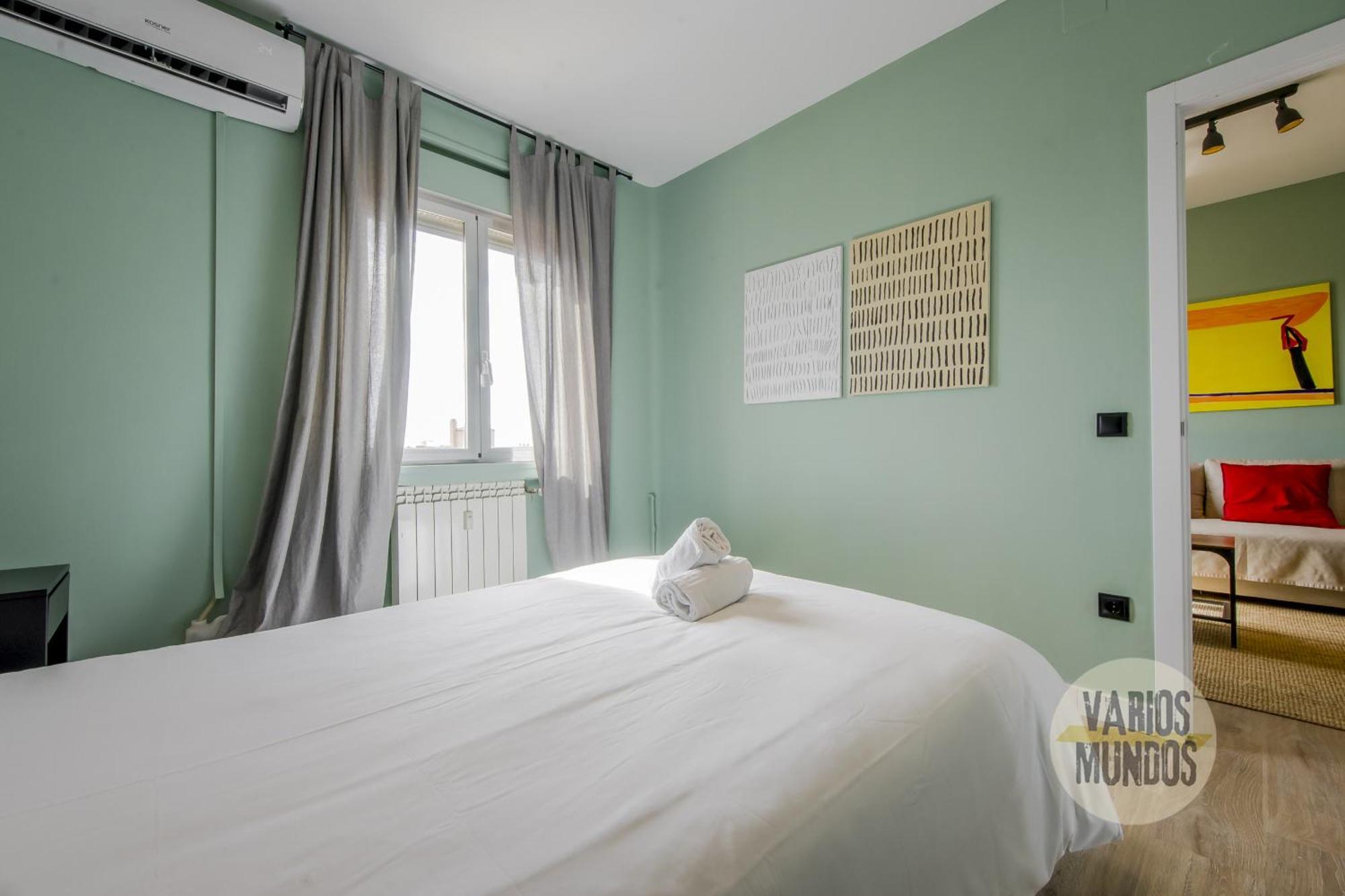 New Apt Para 7Pax En El Corazon De Madrid-Centro Luaran gambar