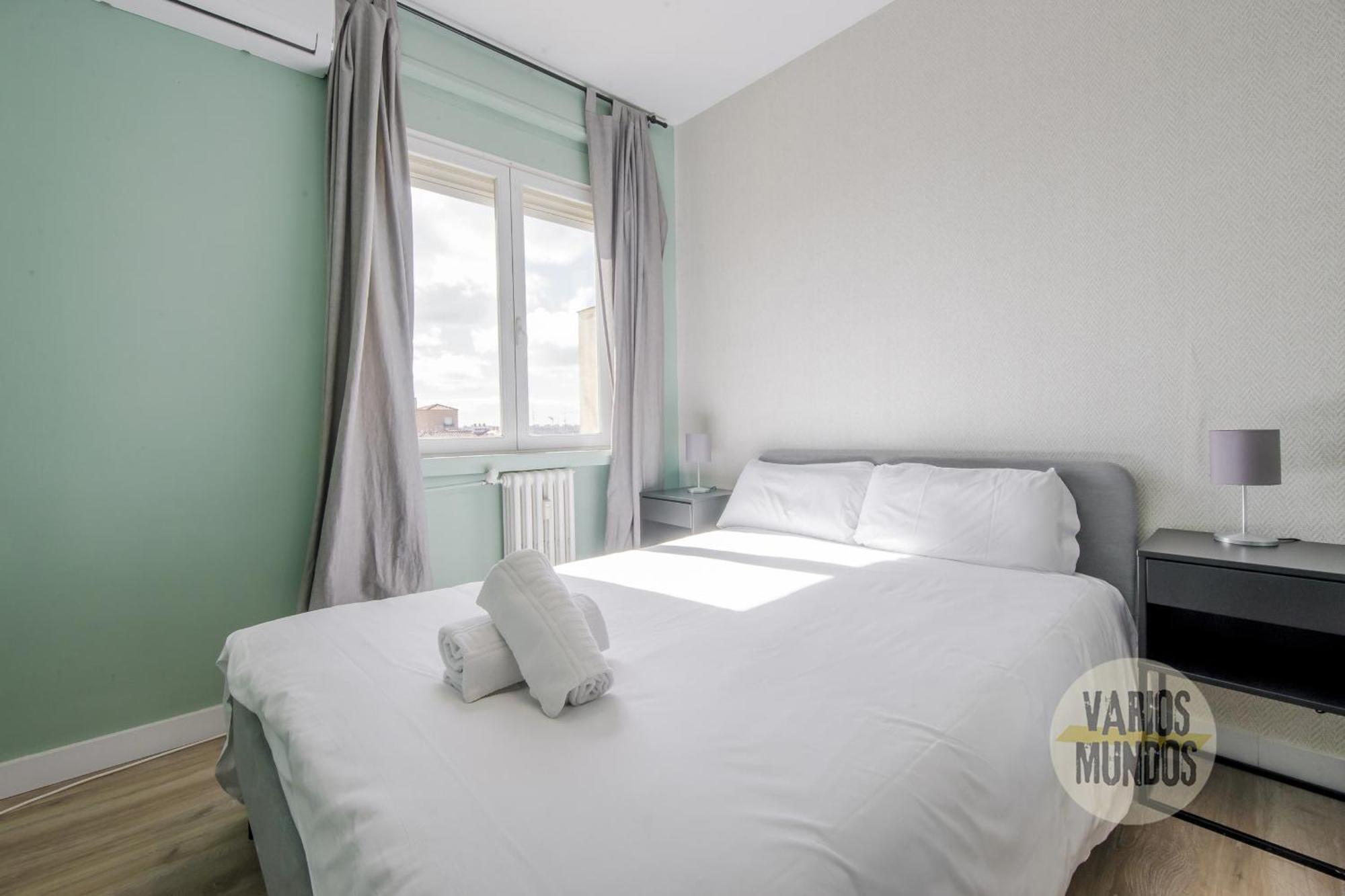 New Apt Para 7Pax En El Corazon De Madrid-Centro Luaran gambar