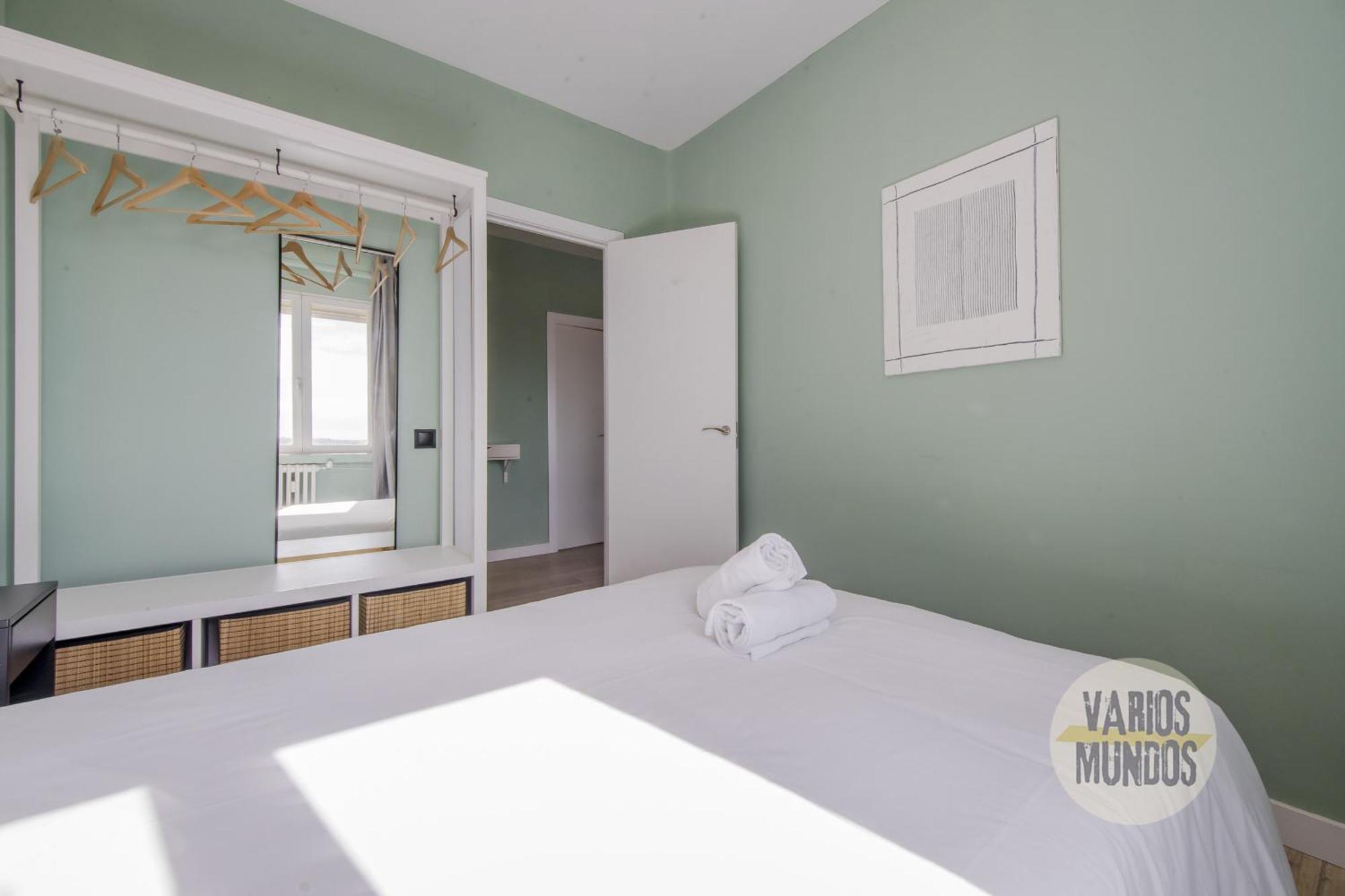 New Apt Para 7Pax En El Corazon De Madrid-Centro Luaran gambar